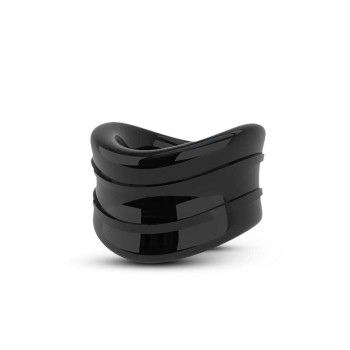 Ελαστικό Δαχτυλίδι Για Όρχεις - Stay Hard Beef Ball Stretcher Snug Black