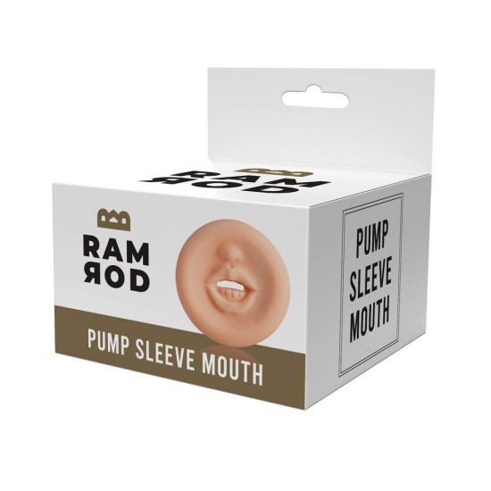 Δαχτυλίδι Τρόμπας Με Σχήμα Στόματος - Ramrod Pump Sleeve Mouth Sex Toys 