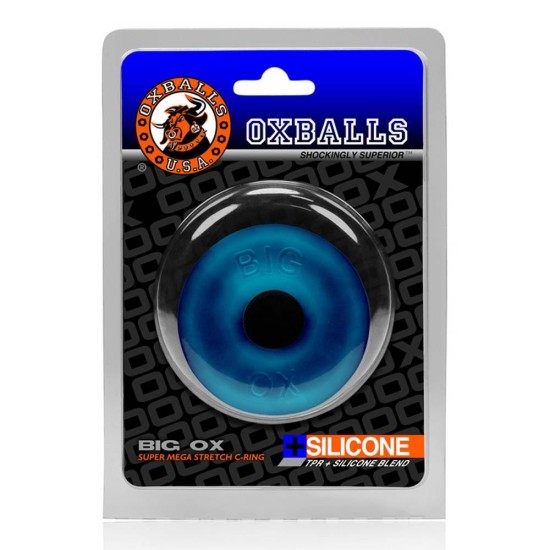 Big Ox Cockring Space Blue Sex Toys
