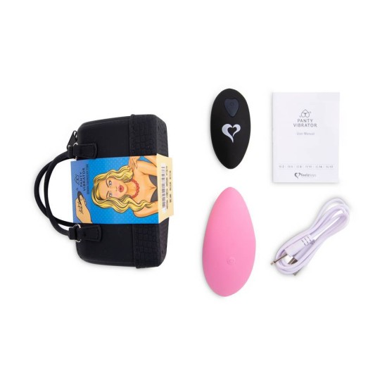Ασύρματος Δονητής Για Εσώρουχο - Panty Vibe Remote Controlled Vibrator Pink Sex Toys 