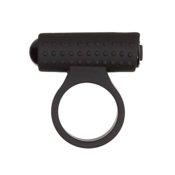 Cosmic Cockring With 9 Function Bullet Black