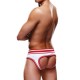 Prowler Open Briefs White/Red Erotic Lingerie 