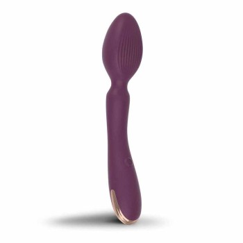 Επαναφορτιζόμενη Συσκευή Μασάζ - Aurora Wand Vibrator Purple/Gold