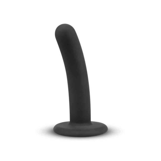 Μαλακό Ομοίωμα Σιλικόνης - No Parts Logan Dildo 13.5cm Black Sex Toys 