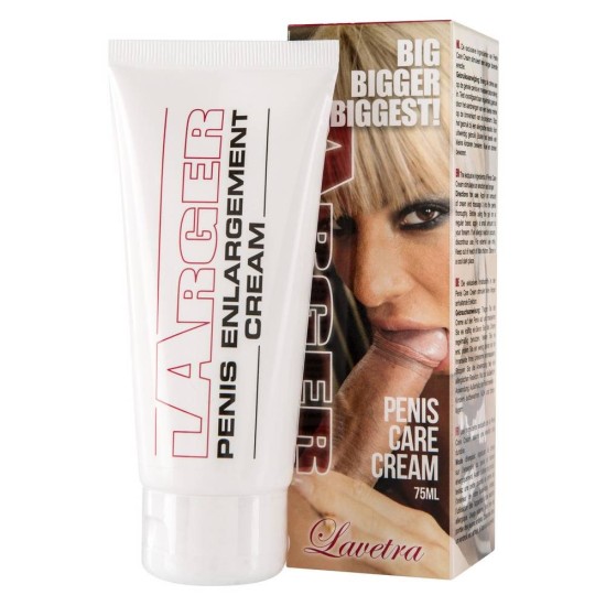 Κρέμα Στύσης Και Διόγκωσης - Larger Lavetra Erection Cream 75ml Sex & Ομορφιά 
