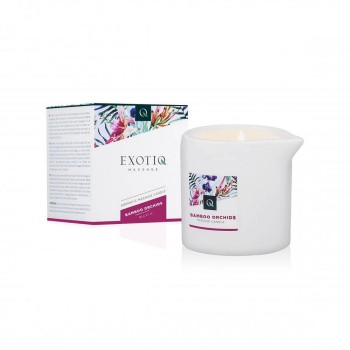 Κερί Για Μασάζ - Exotiq Massage Candle Bamboo Orchids 60g