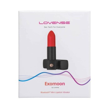 Δονητής Κραγιόν Με Εφαρμογή Κινητού - Exomoon Bluetooth Mini Lipstick Vibrator