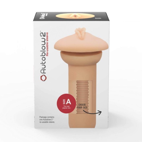 Autoblow 2 Reusable Vagina Sleeve Size A Sex Toys