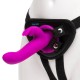 Rabbit Δονητής Με Ζώνη - Happy Rabbit Vibrating Strap On Harness Set Purple Sex Toys 