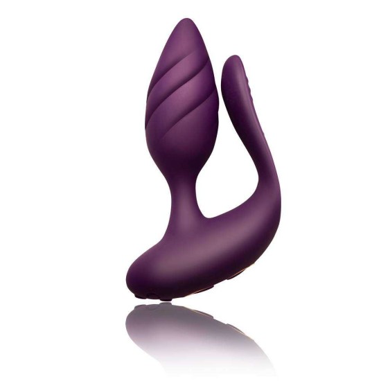 Ασύρματος Δονητής Ζευγαριών - Cocktail Share The Passion Couples Vibrator Burgundy Sex Toys 