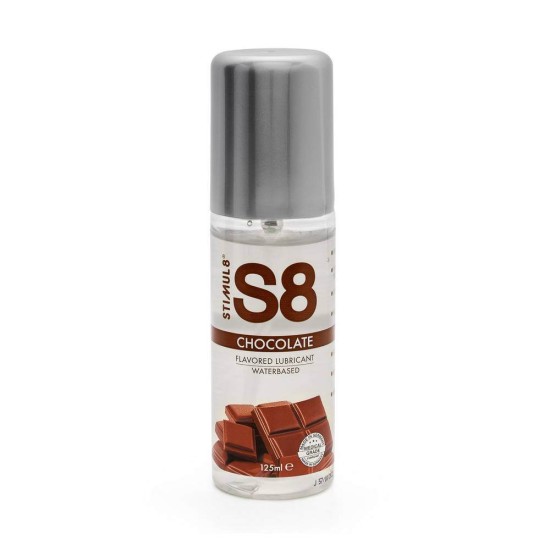 Βρώσιμο Λιπαντικό Νερού Σοκολάτα - S8 Flavored Waterbased Lube Chocolate 125ml Sex & Ομορφιά 