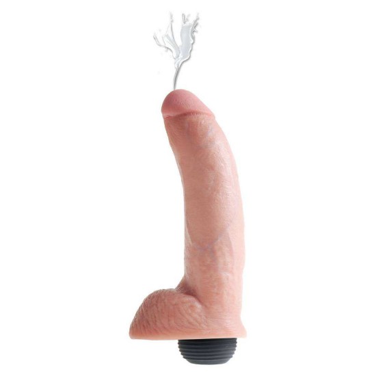 King Cock Squirting Dildo Beige 23cm Sex Toys