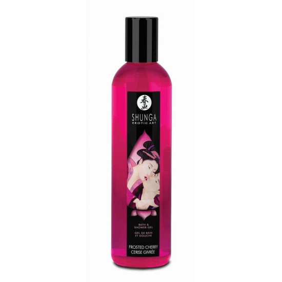 Αφροδισιακό Αφρόλουτρο - Shunga Bath & Shower Gel Frosted Cherry 250ml Sex & Ομορφιά 
