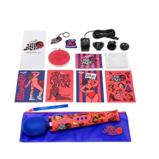 Ισχυρή Συσκευή Μασάζ - Le Wand Feel My Power 2022 Kelly Malka Edition Sex Toys 