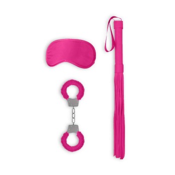 Φετιχιστικό Σετ Για Αρχάριους - Ouch Introductory Bondage Kit No.1 Pink