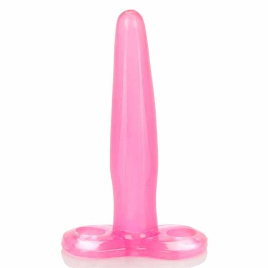 Πρωκτική Τάπα - Silicone Tee Probe Butt Plug Pink Sex Toys 
