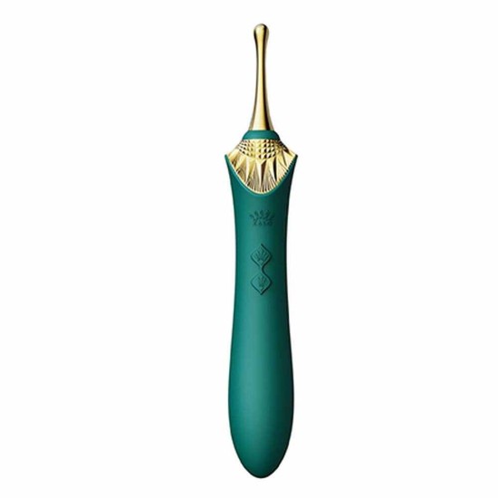 Πολυτελής Κλειτοριδικός Δονητής - Zalo Bess Vibrator Turquoise Green Sex Toys 