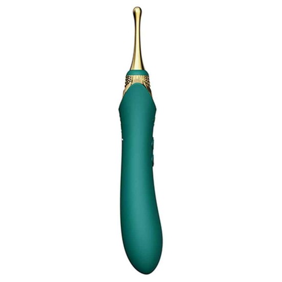 Πολυτελής Κλειτοριδικός Δονητής - Zalo Bess Vibrator Turquoise Green Sex Toys 