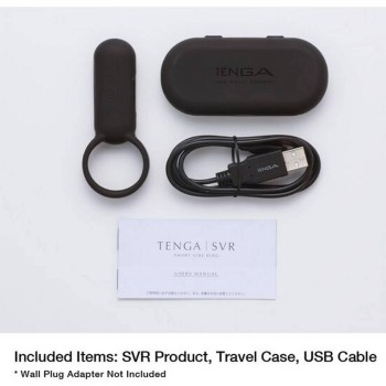 Επαναφορτιζόμενο Δαχτυλίδι - Tenga SVR Smart Vibe Ring Black