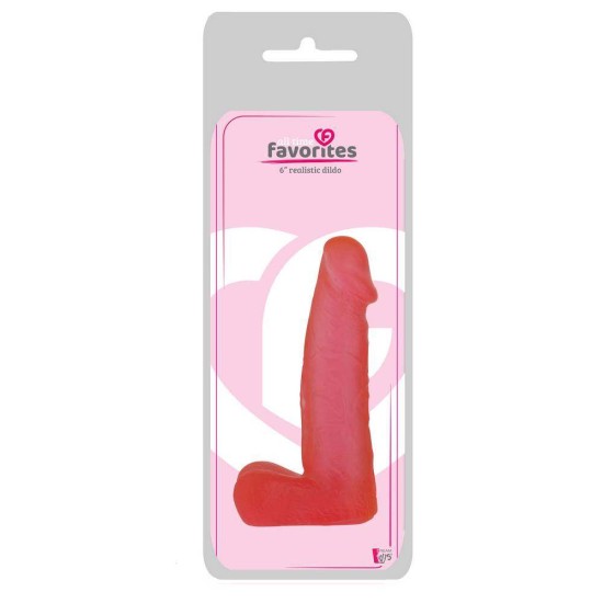 Ομοίωμα Πέους Με Όρχεις- All Time Favorites Realistic Dildo 15cm Sex Toys 