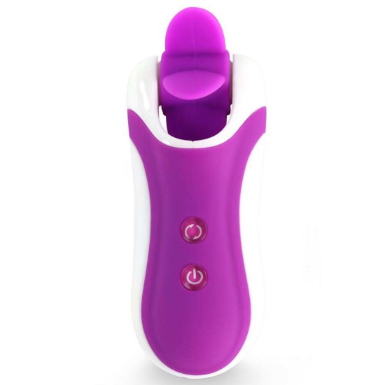 Clitella Oral Clitoral Stimulator Purple Sex Toys