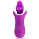 Μίνι Συσκευή Μασάζ Με Κεφαλές - Clitella Oral Clitoral Stimulator Purple Sex Toys 