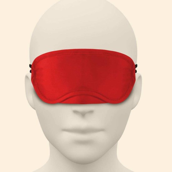 Σατέν Φετιχιστικη Μάσκα - Crushious Satin Blindfold Red Fetish Toys 