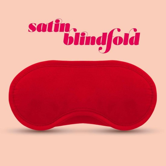 Crushious Satin Blindfold Red Fetish Toys 