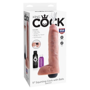 Μεγάλο Ομοίωμα Εκσπερμάτισης – King Cock Squirting Cock Flesh 28cm