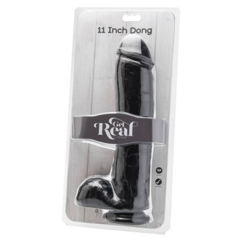 Get Real Dildo With Balls 28cm