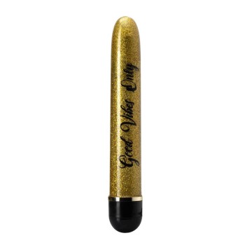 The Collection Good Vibes Only Vibrator 17.5cm Gold