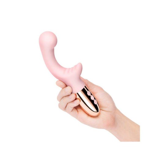 Πολυτελές Κλειτοριδικός Δονητής Σημείου G - Le Wand Xo G Spot Vibrator Rose Gold Sex Toys 