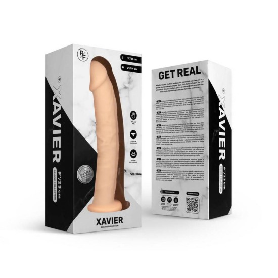 Ομοίωμα Πέους Με Βεντούζα - Xavier Realistic Dildo 23cm Sex Toys 