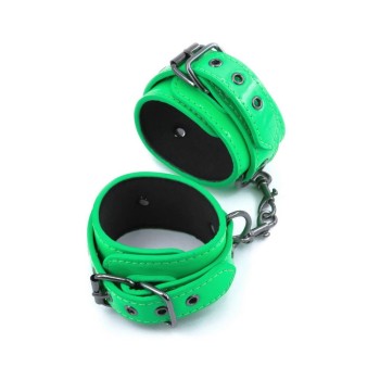 Ποδοπέδες Βινυλίου - Electra Ankle Cuffs Green