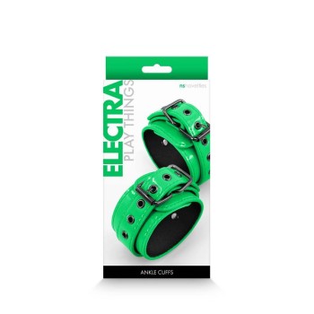 Ποδοπέδες Βινυλίου - Electra Ankle Cuffs Green