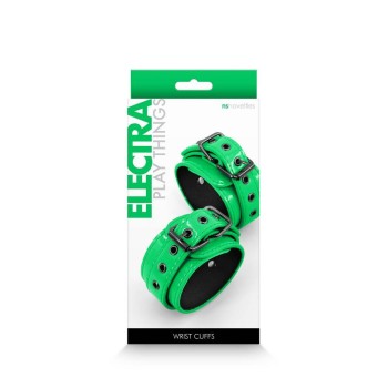 Χειροπέδες Βινυλίου - Electra Wrist Cuffs Green