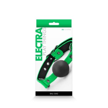 Πράσινο Φίμωτρο Βινυλίου - Electra Ball Gag Green