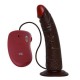 Ρεαλιστικός Δονητής Με Χειριστήριο – Real Rapture Realistic Vibrator Brown 18cm Sex Toys 