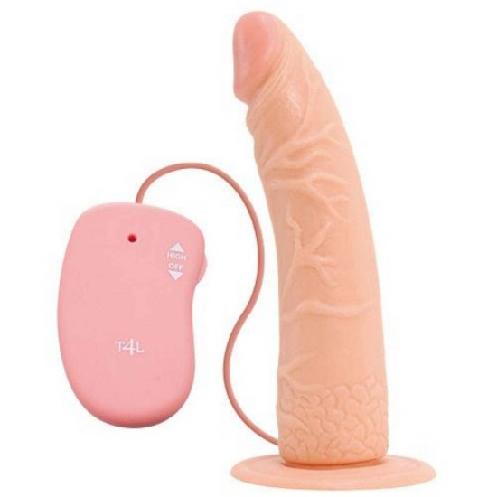 Ρεαλιστικός Δονητής Με Χειριστήριο – Real Rapture Realistic Vibrator Beige 18cm Sex Toys 