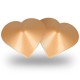 Μεταλλικά Διακοσμητικά Θηλών - Nipple Covers Golden Heart 2pcs Sex Toys 