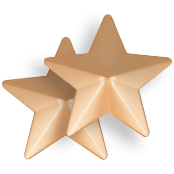 Μεταλλικά Διακοσμητικά Θηλών - Nipple Covers Golden Star 2pcs