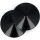 Διακοσμητικά Θηλών - Nipple Covers Black Circles 2pcs Sex Toys 