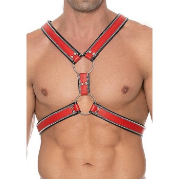 Z Series Scottish Leather Harness Red