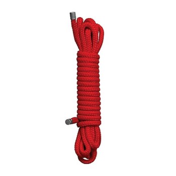 Φετιχιστικό Σχοινί Περιορισμού - Ouch Japanese Rope 5m Red