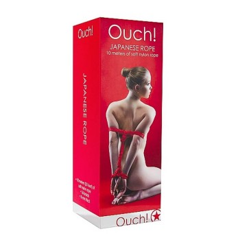 Ouch Japanese Rope 10m Red