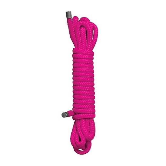 Φετιχιστικό Σχοινί Περιορισμού - Ouch Japanese Rope 10m Pink Fetish Toys 