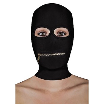 Φετιχιστική Κουκούλα Με Φερμουάρ - Extreme Zipper Mask With Mouth Zipper
