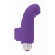 Δονητής Δαχτύλου Με Κουκκίδες - Basile Finger Vibrator Purple Sex Toys 