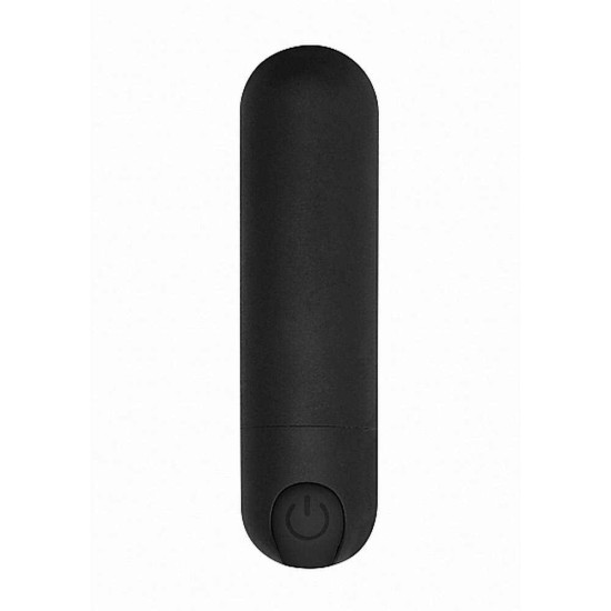 Shots 10 Speed Rechargeable Bullet Black Sex Toys