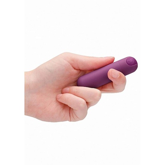 Μίνι Επαναφορτιζόμενος Δονητής - Shots 10 Speed Rechargeable Bullet Purple Sex Toys 